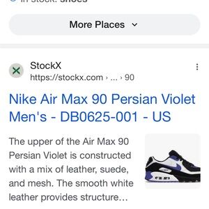 Nike Air Max 90 Persian 7.5